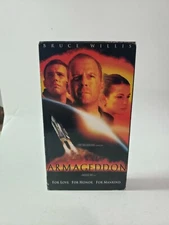 Armageddon VHS VCR Video Tape Movie Ben Affleck, Bruce Willis