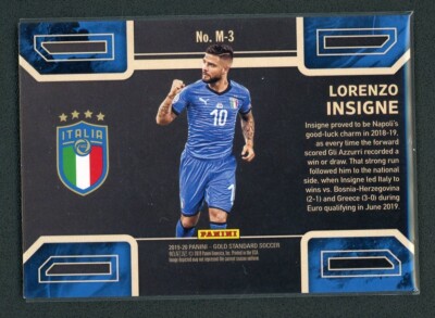 2019-20 GOLD STANDARD ロベカル/149 ラストナンバー 2019-20 LORENZO INSIGNE /149 PANINI GOLD STANDARD METALLURGY | eBay