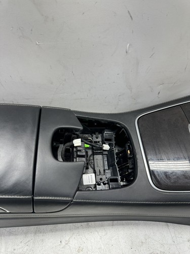 Center Console Armrest Black Leather 2226803004 Mercedes S550 S63 W222 2014-17 - Picture 4 of 13