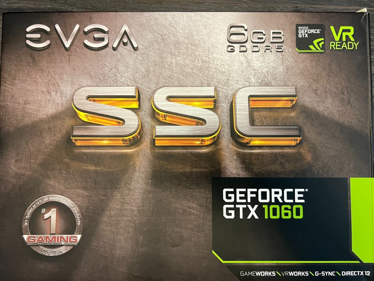 Evga gtx 1060 6gb SSC ACX3.0 Graphics Card PCIe w/ Box | eBay