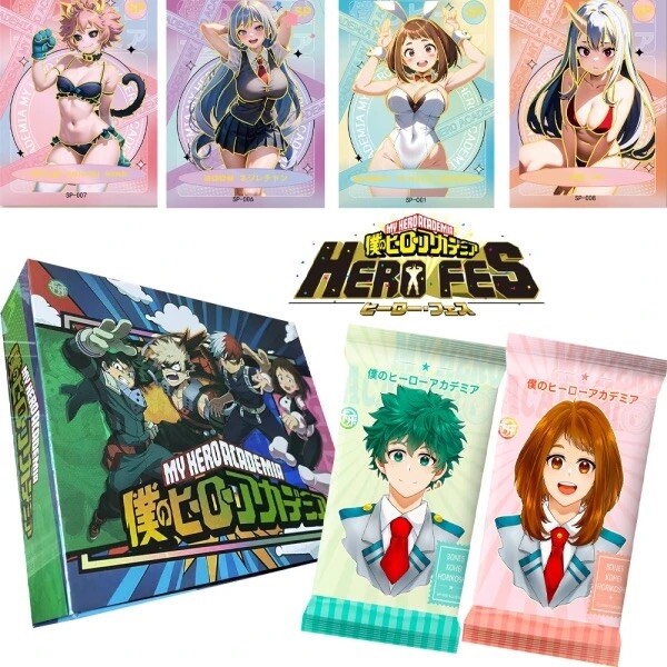 My Hero Academia Doujin Trading Cards Premium CCG 13 Pack Booster