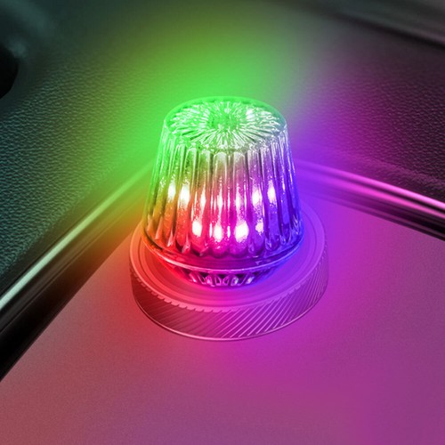 Mini USB LED Car Decorative Light Neon Atmosphere Ambient Lamp Bulb Accessories - Zdjęcie 9 z 25