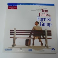 Laserdisc Forrest Gump Tom Hanks Gary Sinise AC-3 THX Widescreen LD Laser DIsc