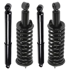 4pcs Front Struts w/Spring Mount & Rear Shocks Kits For 4WD Nissan Frontier 4.0L