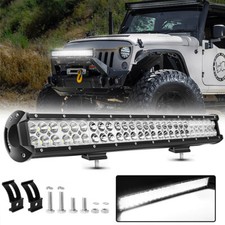 20 Inch Led Light Bar Flood Spot Combo Work Driving Offroad Truck Atv Utv Suv