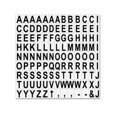 Bi-Silque Master Vision Magnetic Letters | eBay