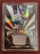 2021 Panini Spectra Brilliance Materials Hyper /75 Max Muncy #BM-MM