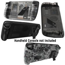 Full Cover Shockproof Ultra-Thin Back Case with Stand Holder for Steam Deck Oled