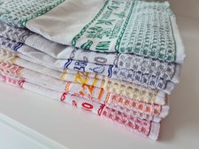 STROFINACCI CON TELA AIDA MISURA CM 50X70 PACCO DA 6 PEZZI 100% COTONE