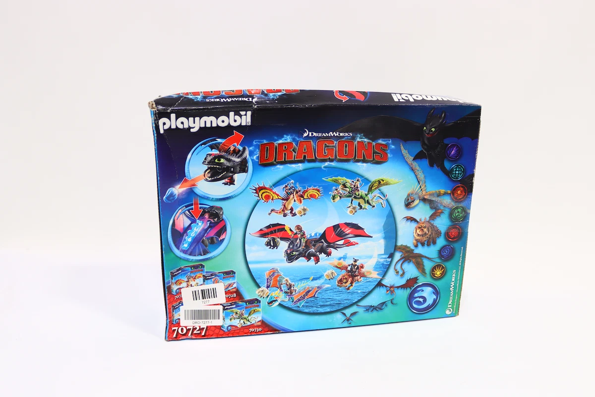 Playmobil Dragon Racing Complete Set with Hiccup and Toothless 