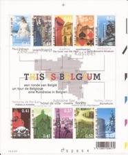 Belgium - Sheet - 2003 - COB BL104** - Scott 1962 - This is Belgium - MNH -