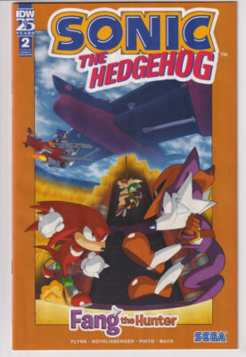 SONIC THE HEDGEHOG FANG HUNTER #2 (IDW 2024) C2 ''NEW UNREAD''