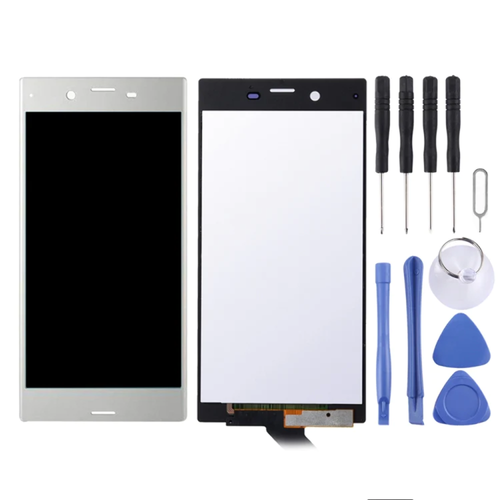 Per Sony Xperia XZ F8331, F8332 Display LCD Completo Touch Screen Digitalizzatore (Argento) - Foto 2 di 4