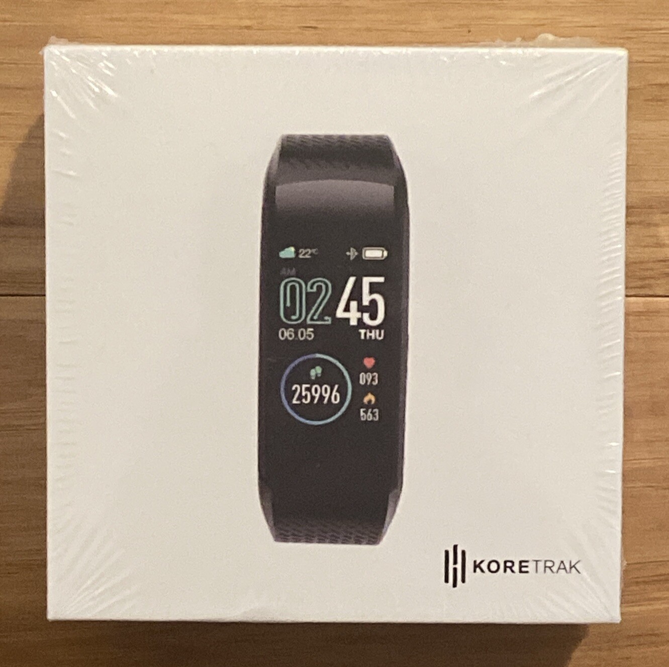 Koretrak Smart Watch Fitness Tracker Heart Monitor Smart Watch