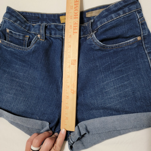 STS Blue High Waist Shorts Juniors Size 9 Style ES809JA6N Cut 98383 - Picture 12 of 16