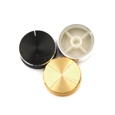 NEW Aluminum Volume Control Rotary Knob For Dia. 6mm Potentiometer