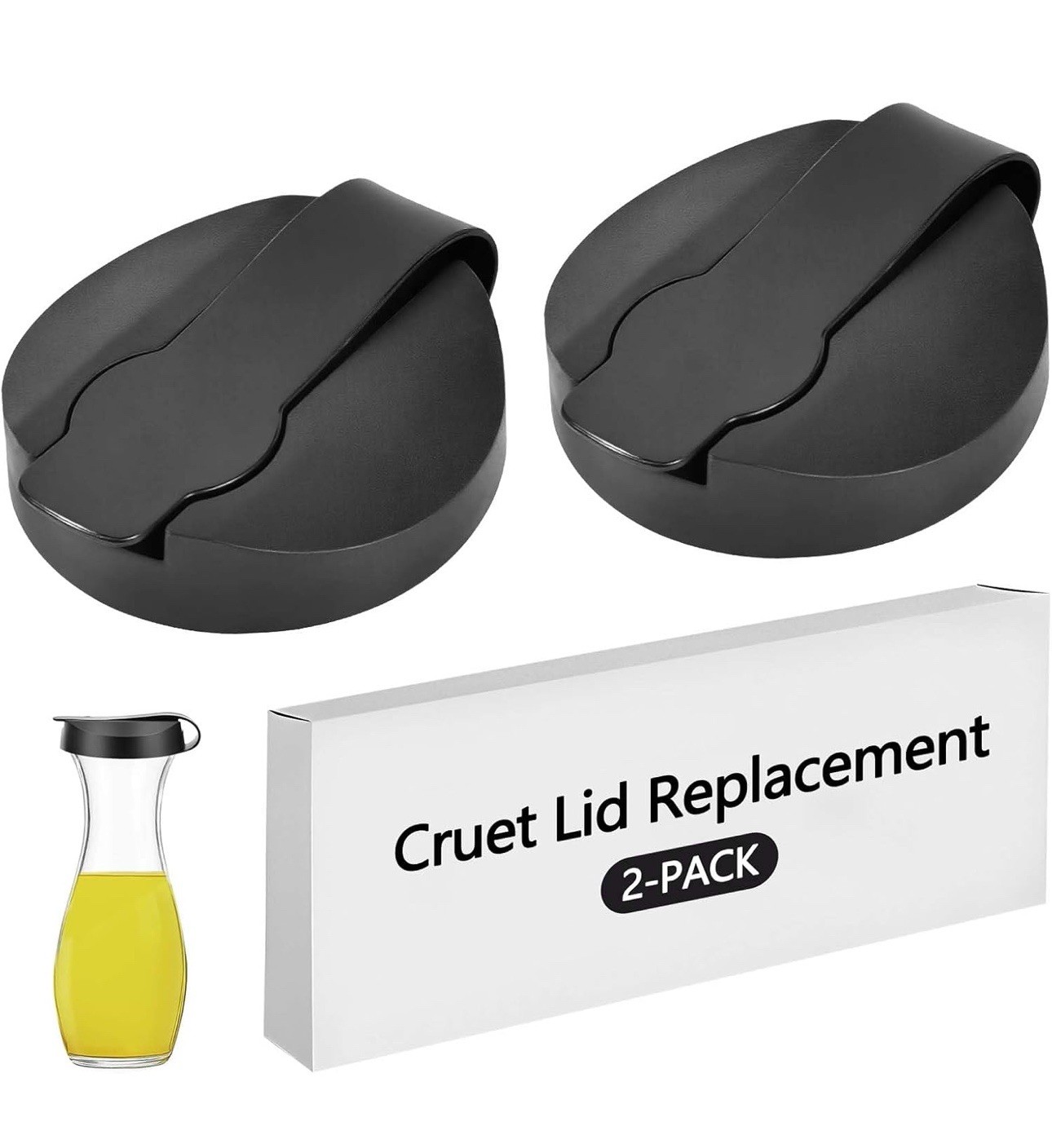 2-Pack Replacement Lids Good Seasons Salad Dressing Shaker B