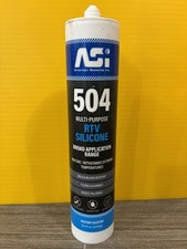 12-Pack ASI 504 RTV Silicone Multi-Purpose Sealant Clear 10.3 oz