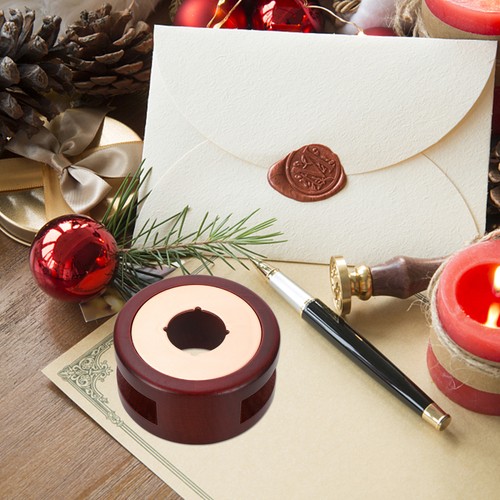 Fire Lacquer Seal Furnace Delicate Wax Warmer Melting Convenient - Foto 2 di 12