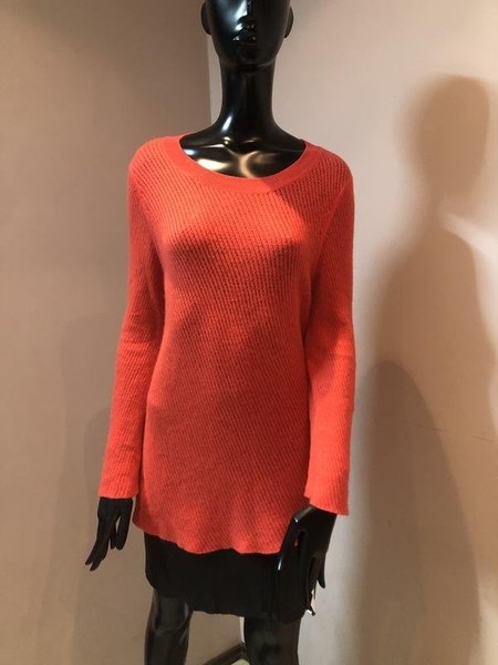 Women Peter Hahn Sweater Coral Cashmere 38 / M /