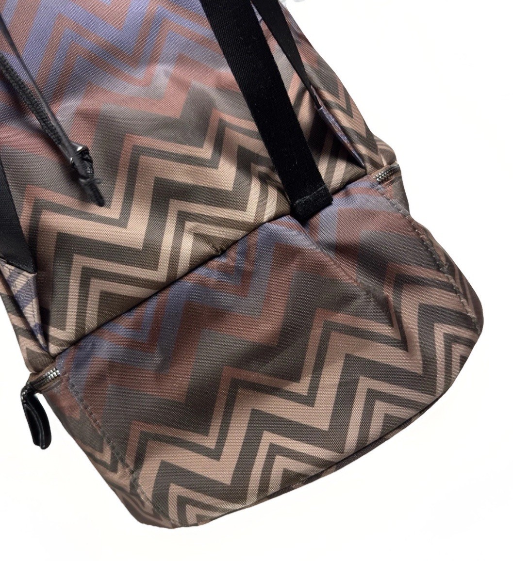 Missoni Backpack Cinch String Weekender Bag Shopp… - image 12