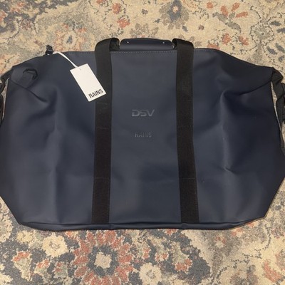 Rains DSV Hilo Weekend Bag W3 Navy Waterproof Duffel New With Tags