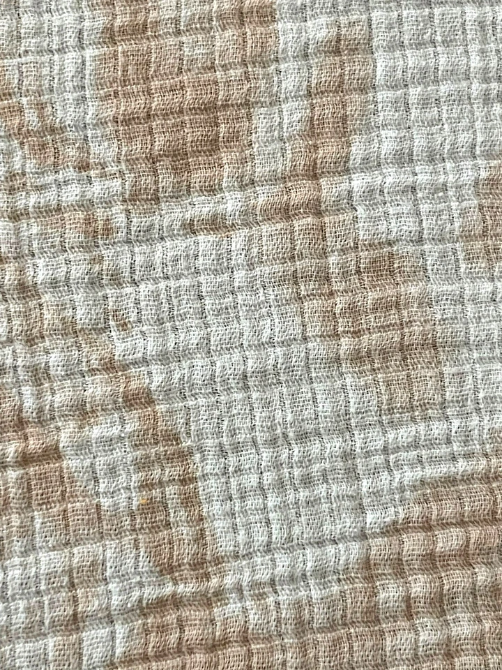 Муслиновое пеленальное одеяло Aden + Anais светло-розовое белое 40x42 детские принадлежности - Изображение 4 из 4