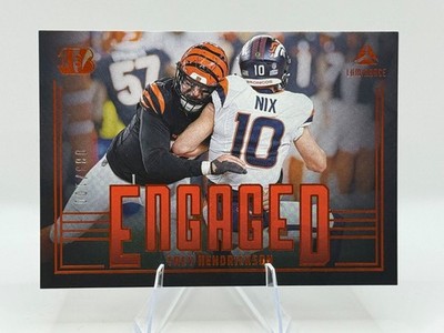 2025 Panini Luminance #1 Trey Hendrickson Cincinnati Bengals /100 Engaged