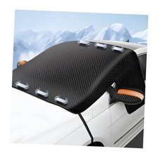 Car Windshield Cover for Ice and Snow, Magnetic Windshield Snow Protector with
