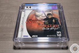 CGC 9.4 A+ - Sword of the Berserk: Guts' Rage Sega Dreamcast 1999 NEW!