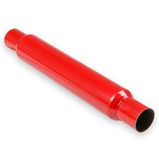 Flowtech Exhaust Red Hots Glasspack Universal Muffler 2.0 Center Inlet Outlet