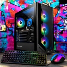 ARGB Gaming Desktop PC i7 12700 32GB RAM 1TB SSD RTX 4060 WiFi Win11 AI