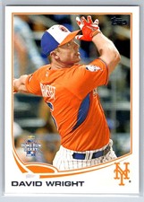 2013 Topps Update #US129 David Wright New York Mets   HRD
