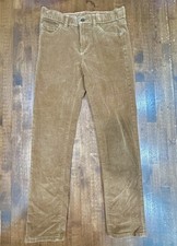 J.Crew Crewcuts Boys Size 14 Stretch Corduroy Pants Camel Brown
