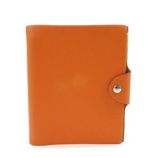 HERMES Ulysse PM Togo Leather Agenda Planner Cover F Stamped Authentic Used F/S