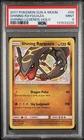 2017 POKEMON SUN & MOON SHINING LEGENDS #56 SHINING RAYQUAZA-HOLO PSA 9