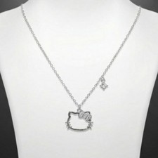 Official Sanrio Hello Kitty Necklace Cute Daily Fashion Alloy Jewelry K-Trend