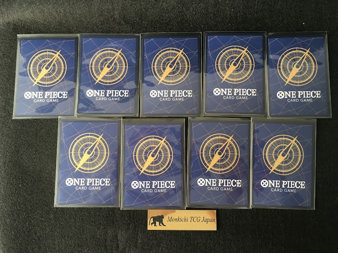 9 Cards 2nd Anniversary Set Japanese Luffy Ace Sabo ST13-015 ONE