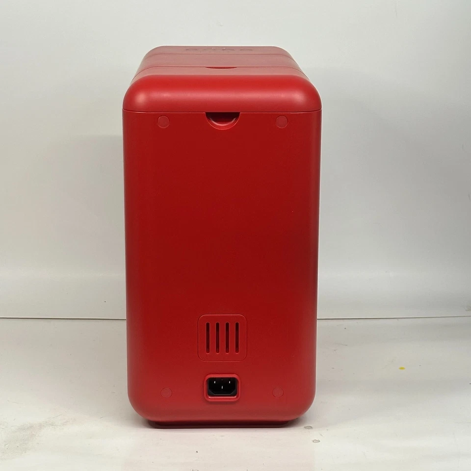 Máquina de café Smeg - Cafetera espresso y capuchino (roja) Foto 4 de 4