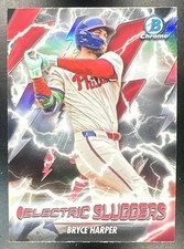 Bryce Harper 2026 Bowman Baseball #ES-6 Electric Sluggers Phillies