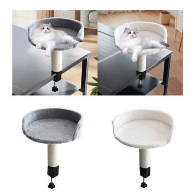 Katzenbett Schreibtisch Zubehör Auflage erhöhtes Nest Katzenhängematte kompaktes Design weich und