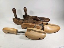 2 Vintage Wood Shoe Stretchers Miller AND 55 SPORT Rochester