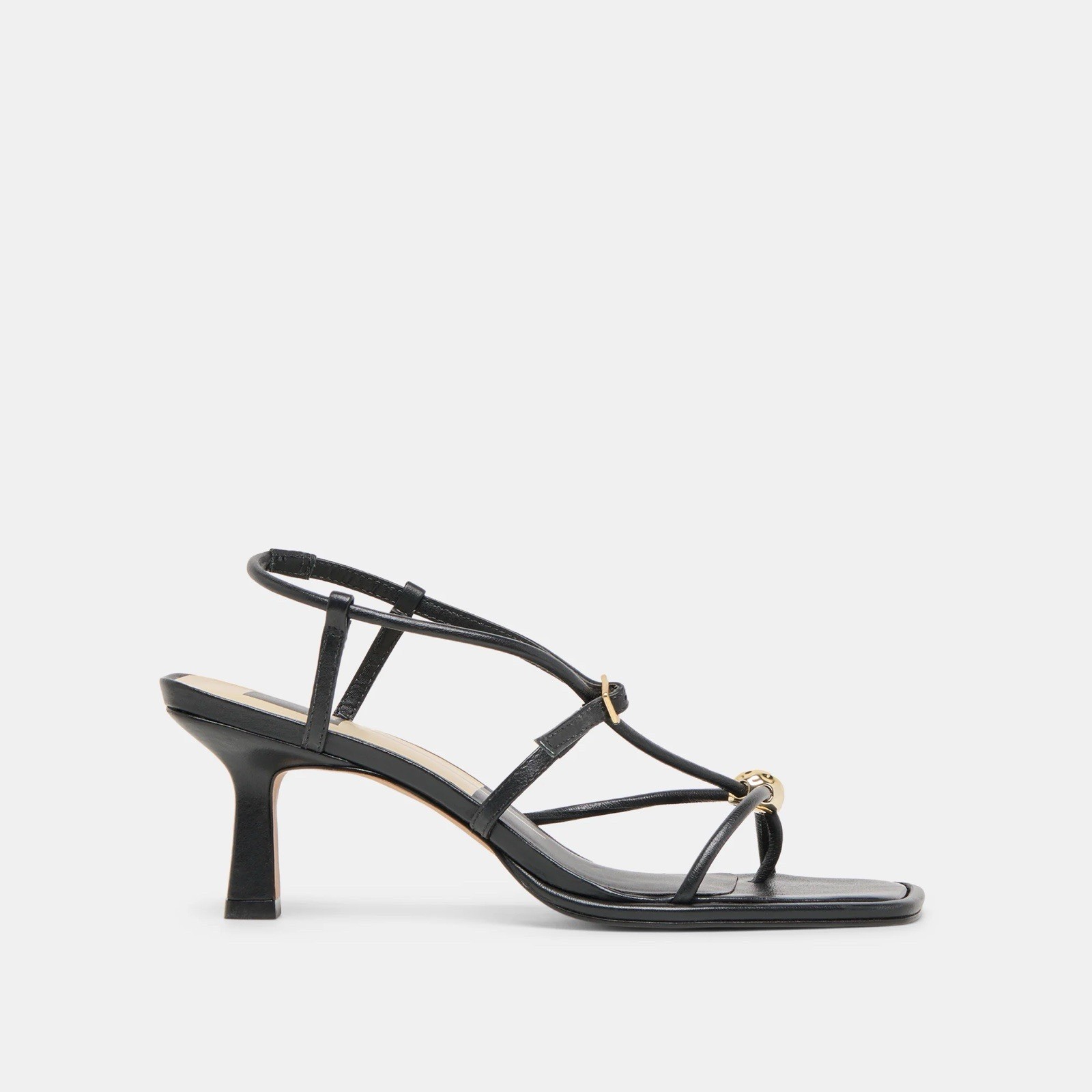 Dolce Vita Mylee Wide Heels Women’s Size 8 Black Leather