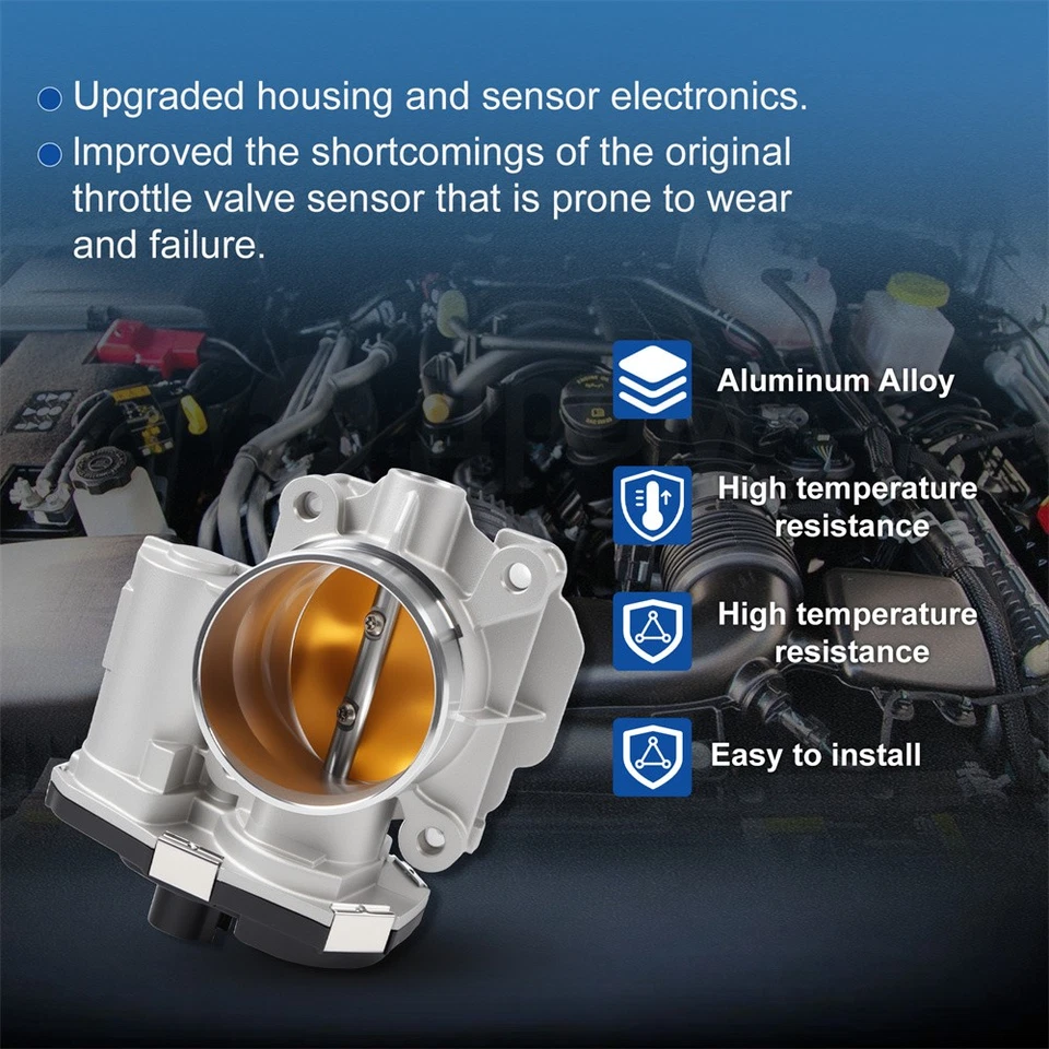 Nuevo cuerpo del acelerador para Chevrolet Malibu 2008-2012 GMC Terrain 2010-2011 2,4 L Foto 4 de 4