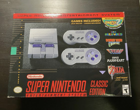 Nintendo - Super Nintendo Classic Edition - Mini Game Console - Usa - Sealed!!