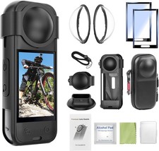 9-in-1 Accessories Kit for Insta360 X5, Included Insta 360 X5 Premium Lens...