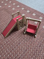 Sylvanian Families Made in 1985 swing and slide
