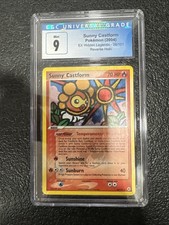 Pokemon SUNNY CASTFORM 26/101 CGC 9 | Mint | REV HOLO | EX Hidden Legends | 2004 on eBay