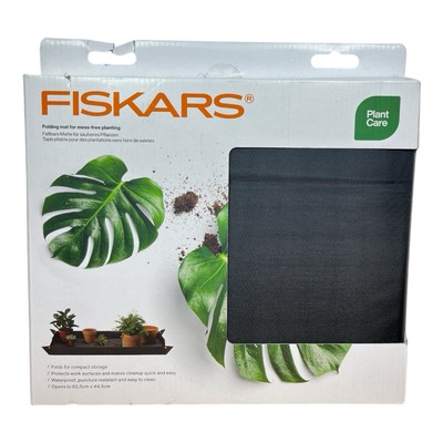 Fiskars Pflanzmatte Faltbar Hoher Mattenrand Zum Umtopfen geeignet 82,5 x 44,5cm