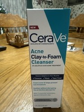 CeraVe Acne Clay to Foam Cleanser 4 oz Exp : 08/2027